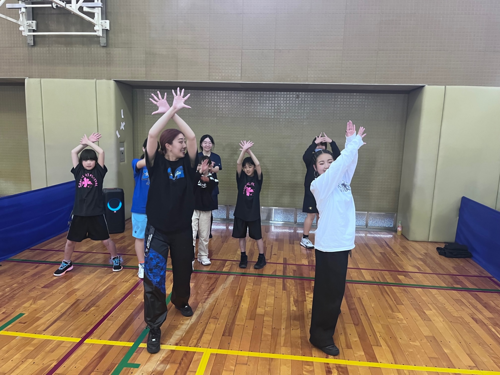 「SEPTENI RAPTURES」のスポーツ体験ブース