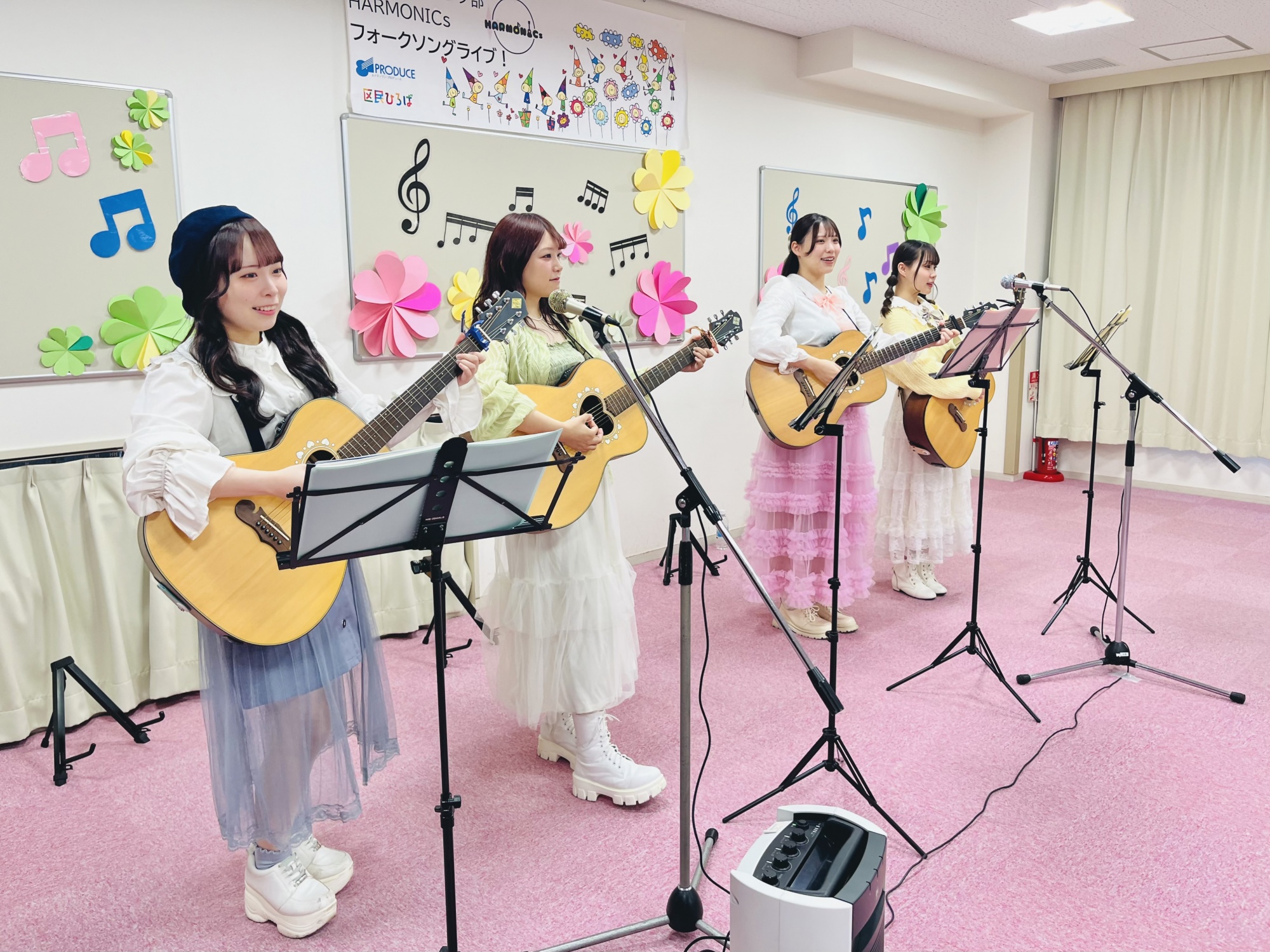 「ハルモニクス」によるフォークソングライブ