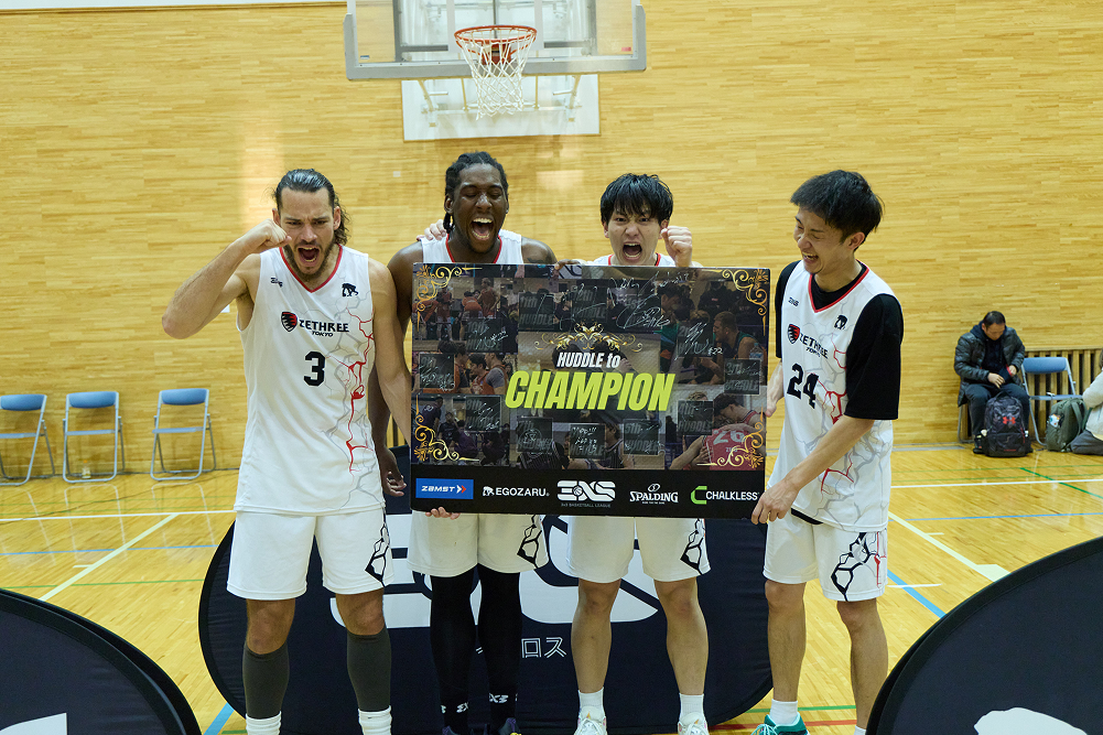 この日優勝を飾った ZETHREE TOKYO